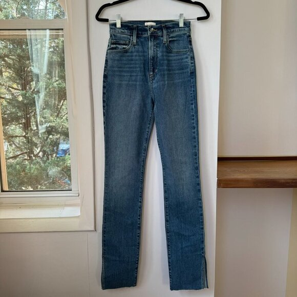 New Favorite Daughter The Valentina Tower Super High Rise Jeans in Medium Indigo - Picture 5 of 13